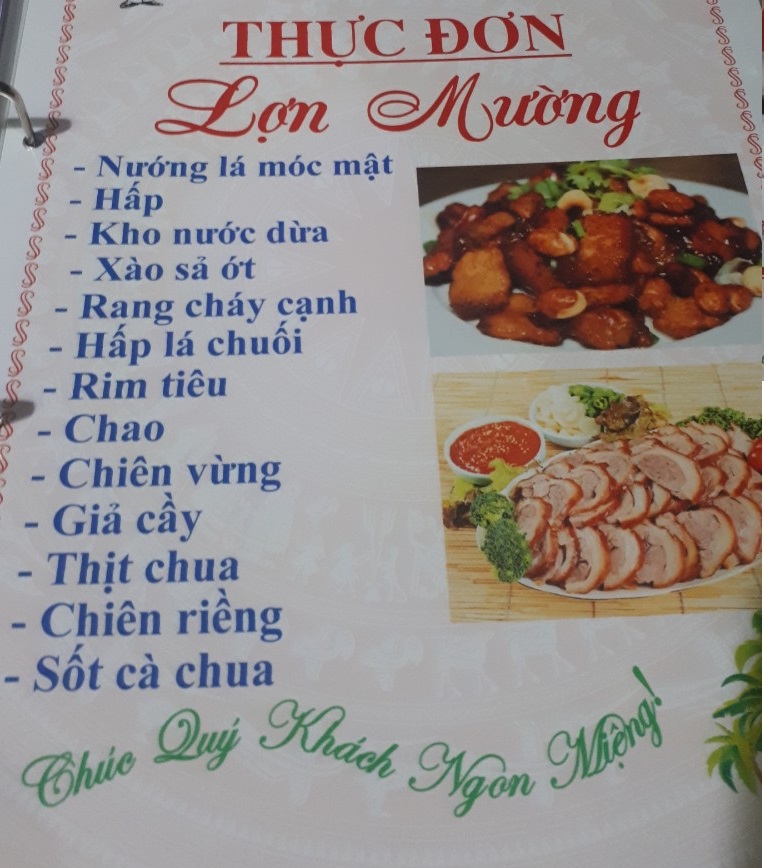 Dịch vụ ăn uống tại Đảo Dừa Thung Nai
