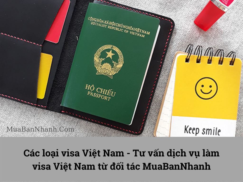 Các loại visa Việt Nam - Tư vấn dịch vụ làm visa Việt Nam từ đối tác MuaBanNhanh