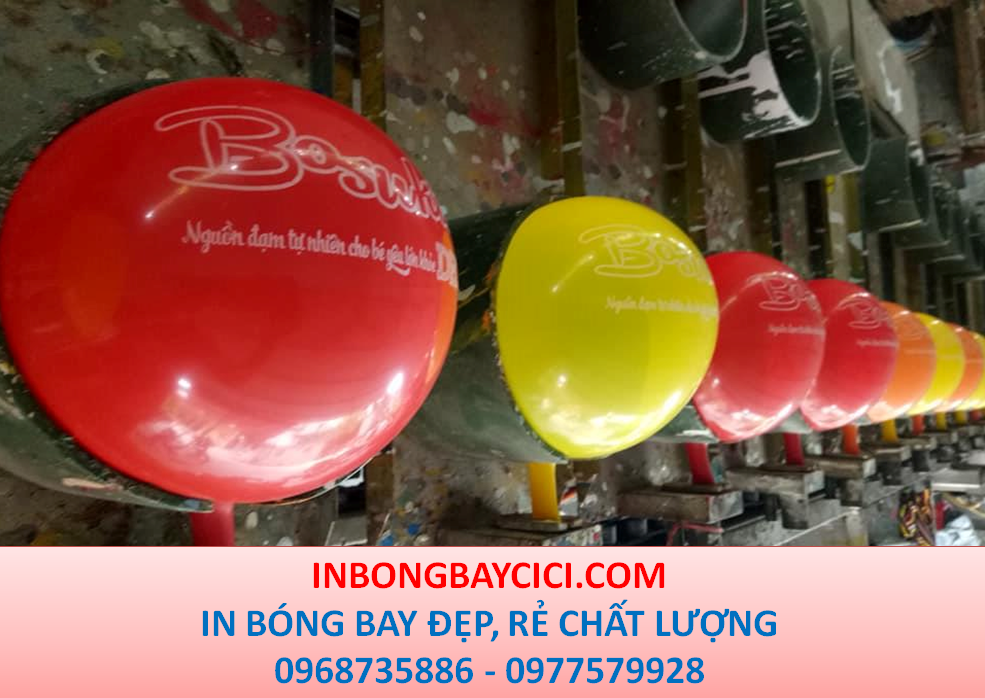 In Bóng Bay - Quảng cáo thương hiệu bằng bóng bay
