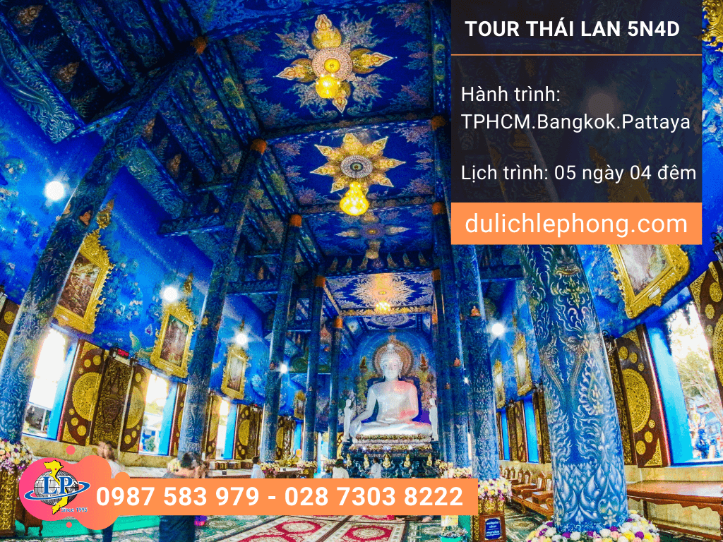 Tour du lịch Thái Lan từ TPHCM - Bangkok - Pattaya - 5 ngày 4 đêm - Du lịch Thái Lan Lê Phong