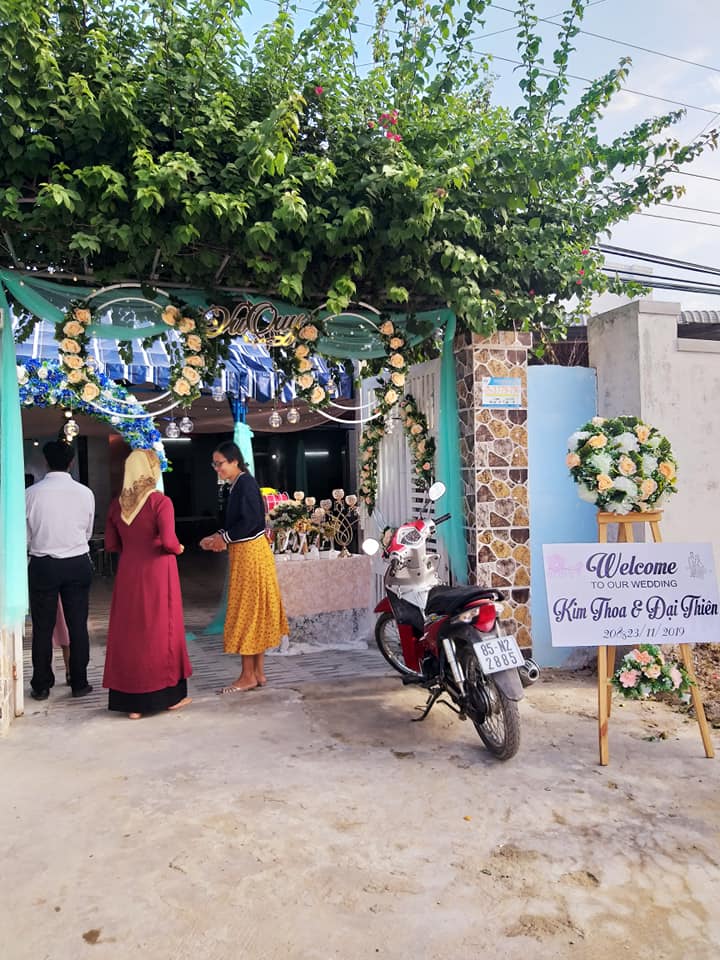 Trang trí cưới làng Mỹ Nghiệp, Ninh Thuận