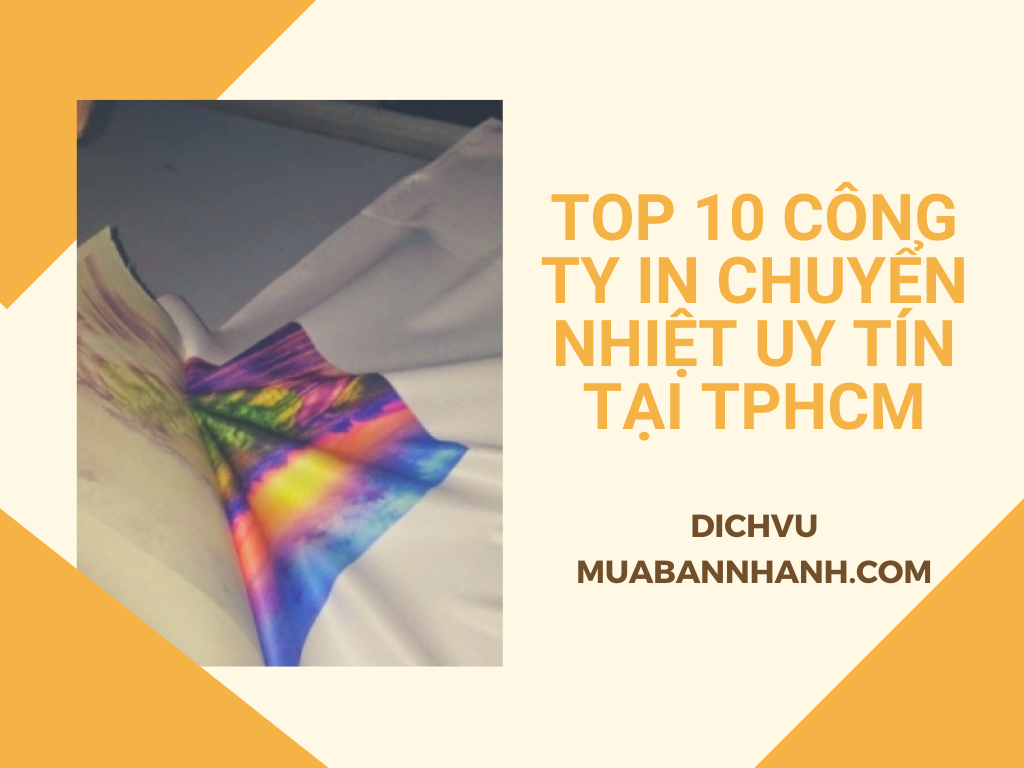 Top 10 công ty in chuyển nhiệt uy tín tại TPHCM - Chuyên in logo lên áo thun, khẩu trang, cặp sách, ốp lưng, ly cốc
