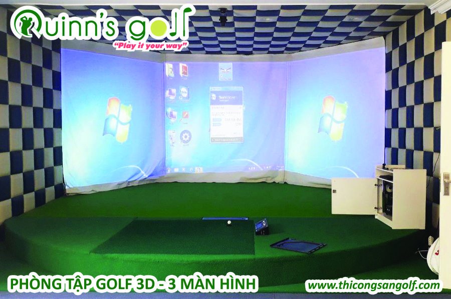 Thi công golf 3D Hà Nội, Hải Phòng, Quảng Ninh, Đà Nẵng...