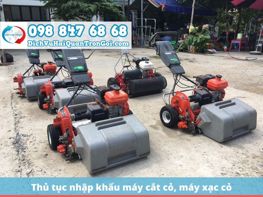 Nhập khẩu máy cắt cỏ nguyên chiếc từ Nhật Bản, Thái Lan, Trung Quốc | Công ty nhập khẩu máy cắt cỏ Honda