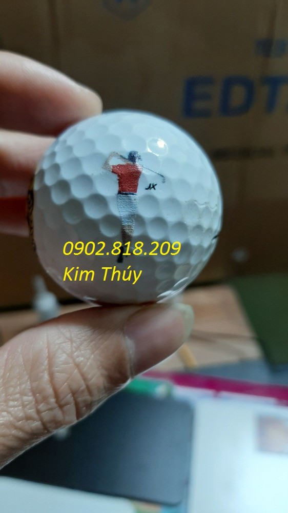 In ảnh, in tên, logo lên bóng (banh) golf làm quà tặng, nhận in từ 1 quả