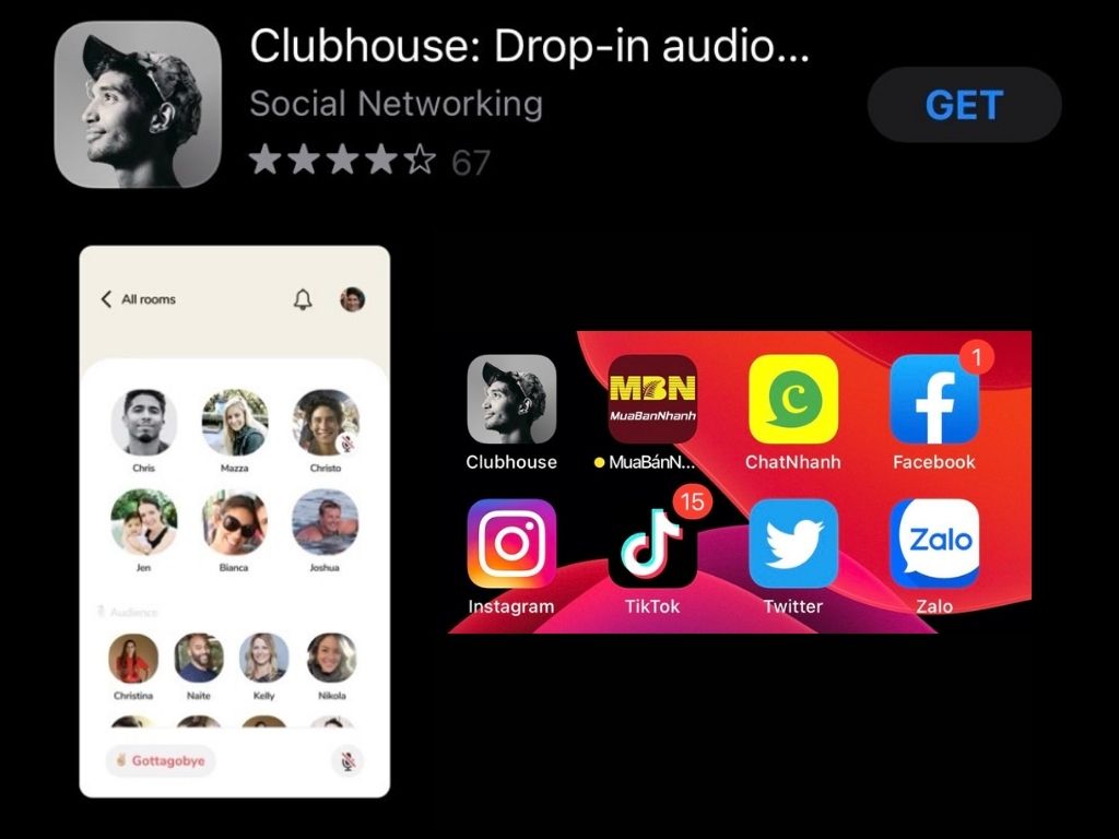 Clubhouse mạng xã hội đáng kinh ngạt về Audio