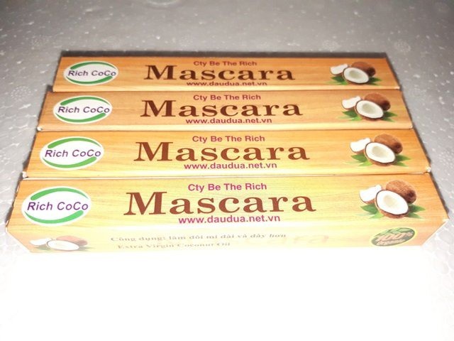 Mascara dầu dừa dưỡng mi công ty sản xuất và bán Mascara tinh dầu dừa nguyên chất tinh khiết
