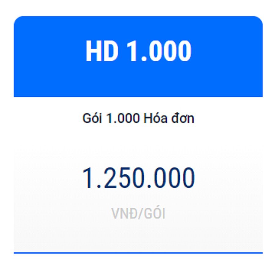 Hóa đơn điện tử Netca HD1000