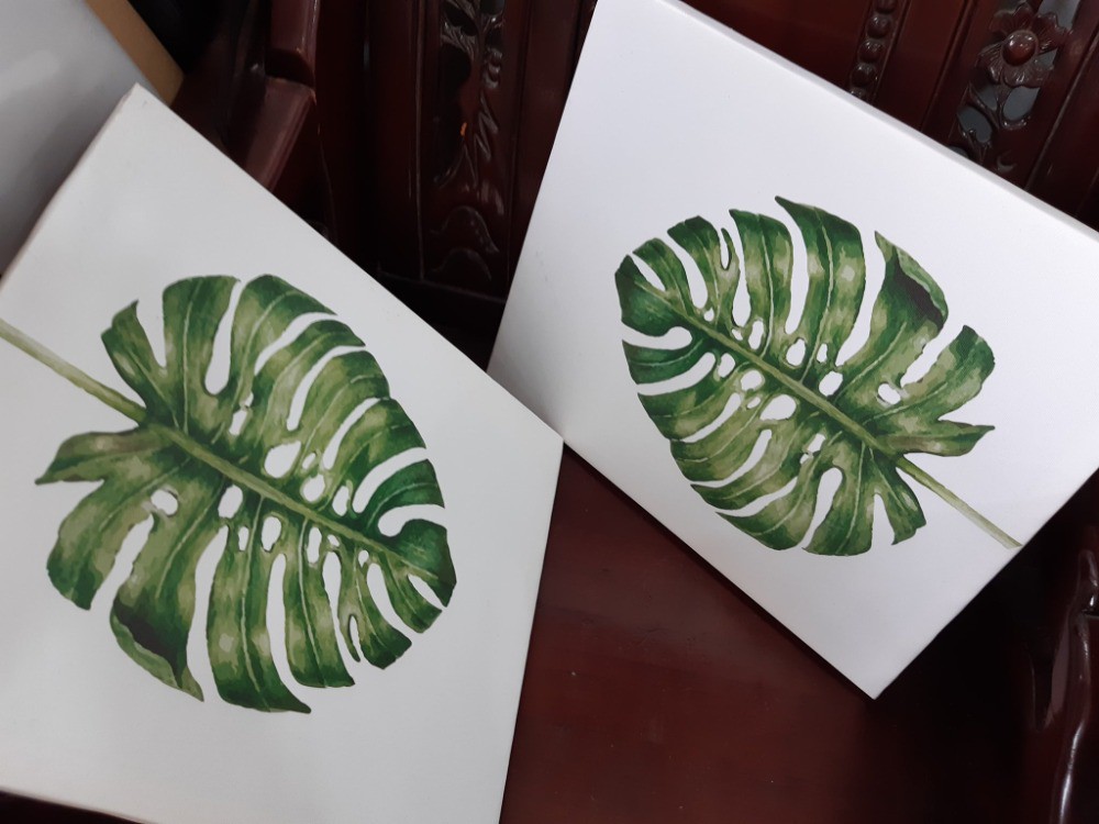 Tranh in Leaf - Green Leaf Botanical - Tropical Leaf Print - Tranh LEAF | In Kỹ Thuật Số Since 2006